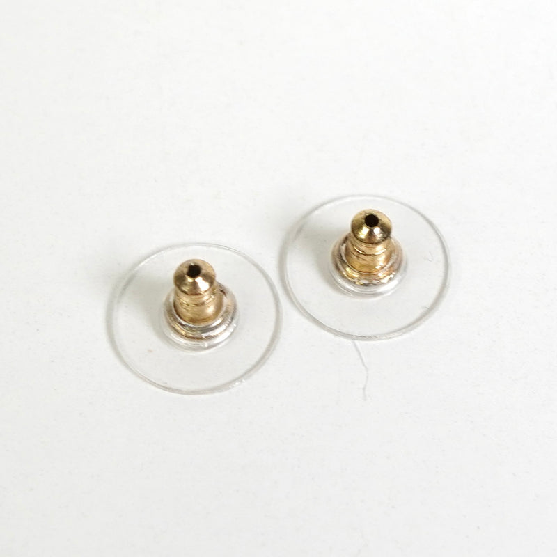 シャネル ココマーク ビジュー スクエア ピアス GP