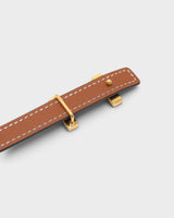エルメス フォーカス リバーシブル レザー ベルト サイズ70 ブラック / ブラウン ゴールド金具 レディース