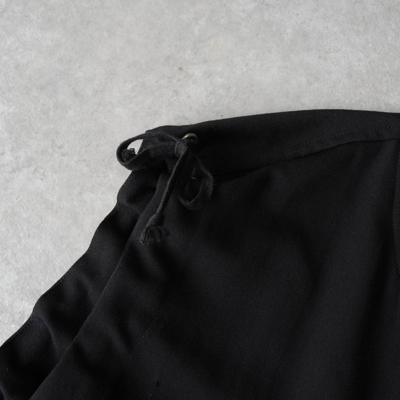 コムデギャルソン 1990年製 変形 ジッパー ベスト レディース ブラック