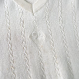 1990's Logo Embroidery Knit Vest