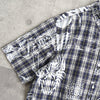 Palace Paint Check Short Sleeve Shirt, Blue