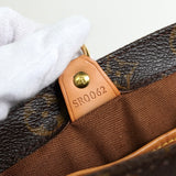 ルイ・ヴィトン モノグラム ヴァヴァンPM レザー ハンドバッグ トートバッグ ブラウン M51172