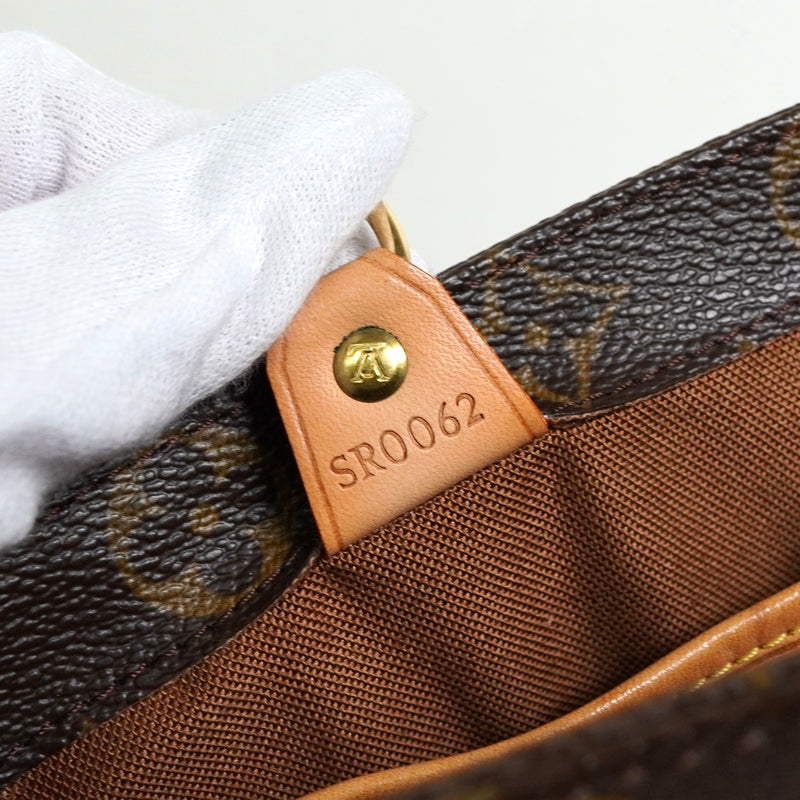 ルイ・ヴィトン モノグラム ヴァヴァンPM レザー ハンドバッグ トートバッグ ブラウン M51172