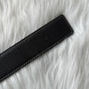 ロエベ アナグラム レザー ベルト ブラック 90/36