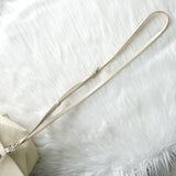 Jil Sander 灰白色软皮单肩包