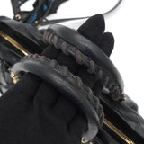 バレンシアガ クラシックシティ レザー 2way ハンドバッグ ショルダーバッグ ネイビー