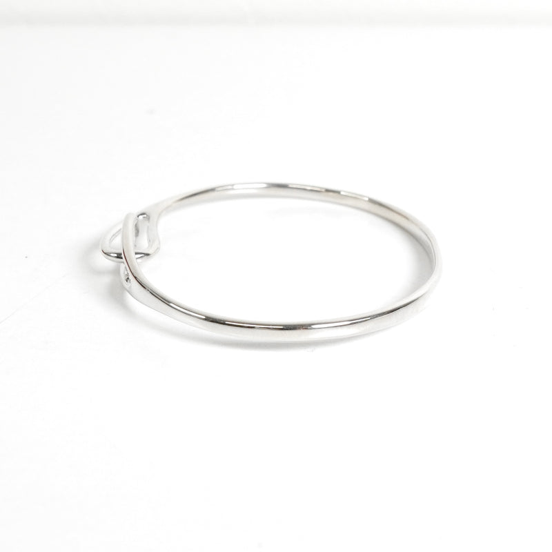 ティファニー オープンティアドロップ バングル 925 新品磨き済