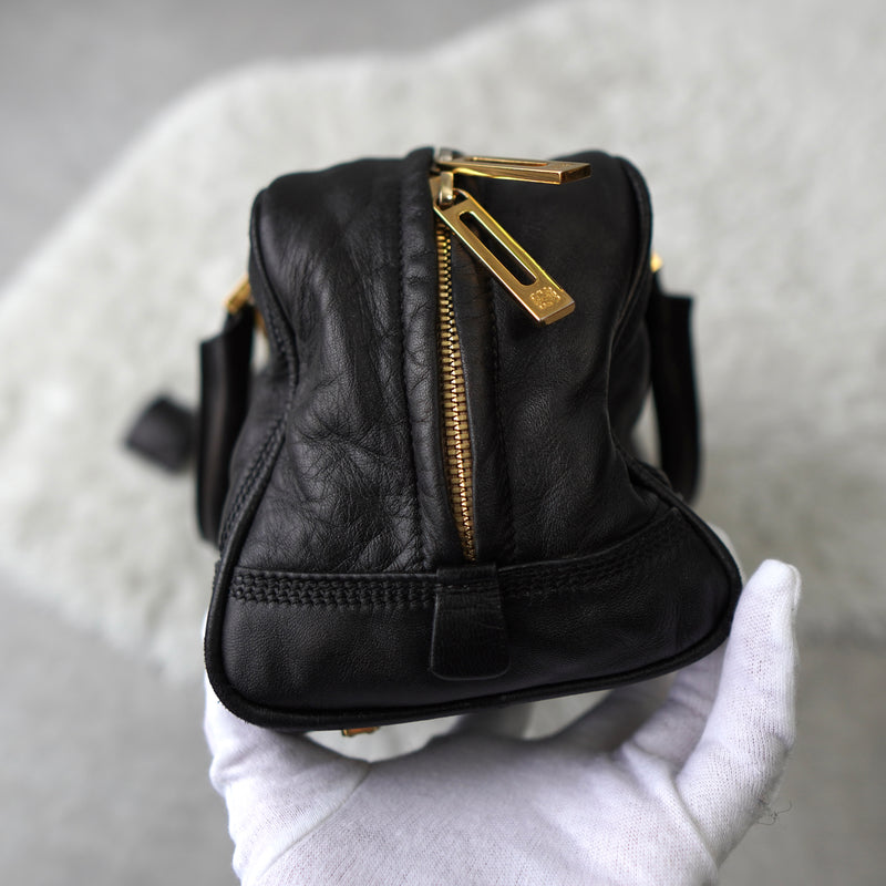 Anagram Leather Hand Bag