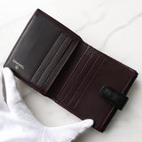 シャネル マトラッセ キャビアスキン 二つ折り財布 ブラック