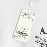 アミリ Arts District Tee ロゴ 両面プリント Tシャツ ホワイト タグ付き未使用品
