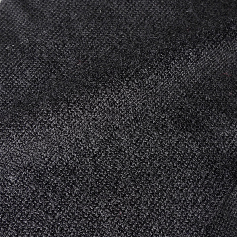 サンローラン ハート ウール マフラー ブラック