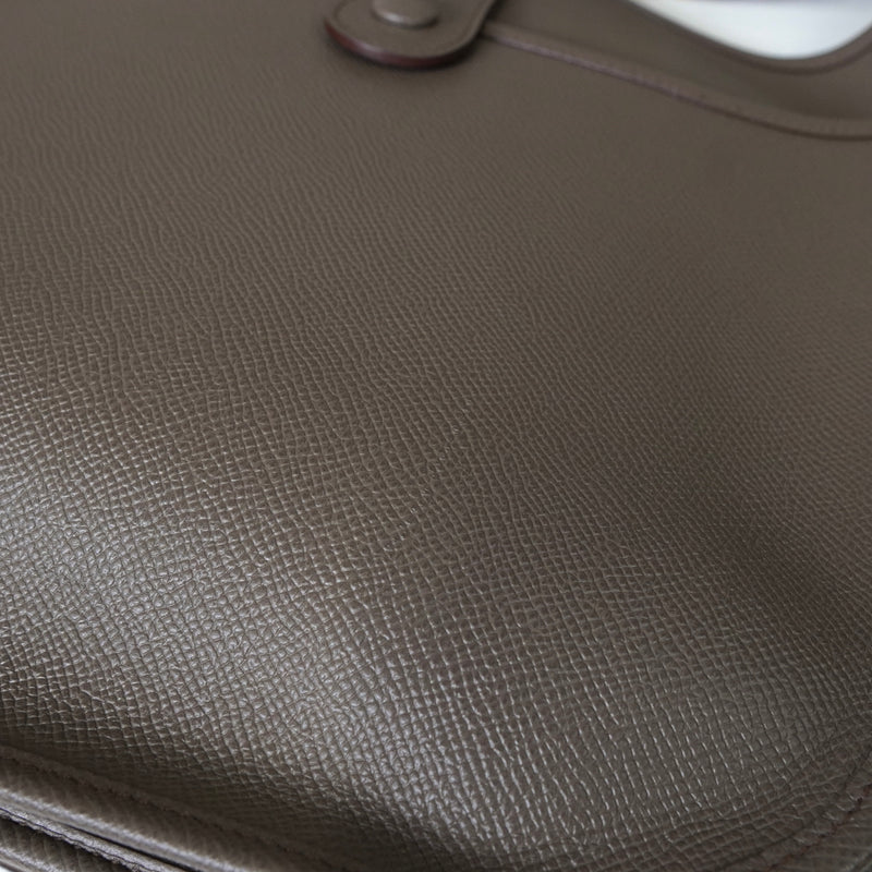 エルメス 2015年製 エブリン3GM ヴォーエプソン エトゥープ  T刻 ショルダーバッグ グレージュ