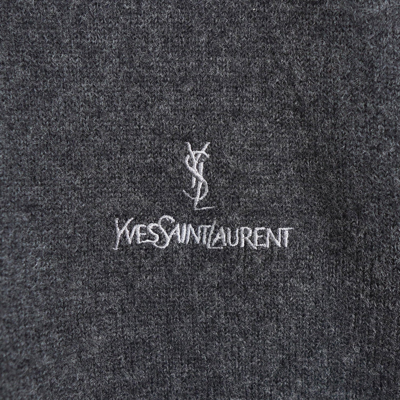 1990's Logo Embroidery V-neck Sweater