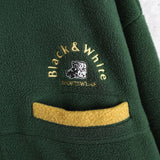 Logo Embroidery Fleece Jacket