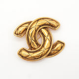 シャネル ココマーク マトラッセ ブローチ GP