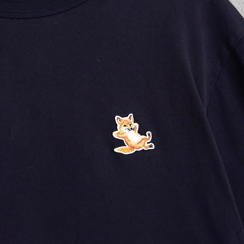 メゾン キツネ チラックスフォックス Tシャツ ネイビー