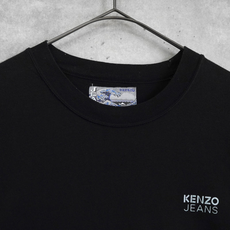 ケンゾー 1990's ヴィンテージ ロゴ Tシャツ ブラック