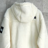 ザ ノースフェイス RIMO Fleece Anorak Hood Jacket ロゴ ハーフジップ ボア フリースジャケット ホワイト