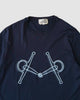 エルメス 2019SS ホースビット Tシャツ ネイビー Sサイズ メンズ