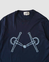 エルメス 2019SS ホースビット Tシャツ ネイビー Sサイズ メンズ