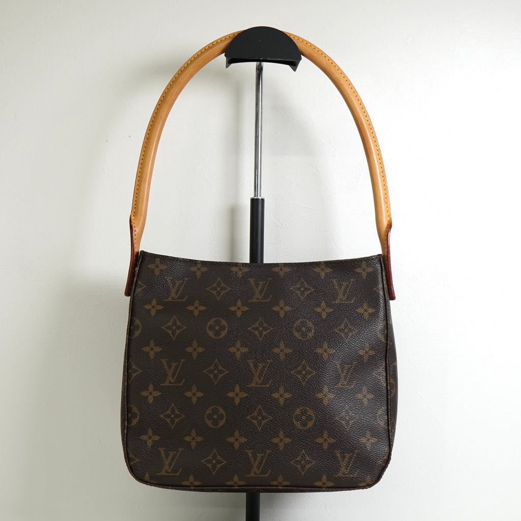ルイ ヴィトン モノグラム ルーピングMM ワンショルダーバッグ ブラウン M51146
