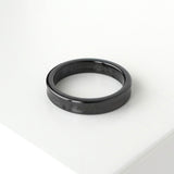 ティファニー 1837 ナロー チタン 指輪 リング ブラック 16号