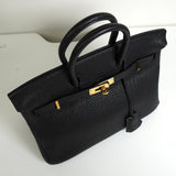 エルメス バーキン25 トゴ ブラック ゴールド金具 □L刻 / 2008年製