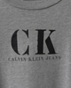 カルバンクライン ジーンズ ヴィンテージ CKロゴ Tシャツ グレー M レディース