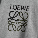 ロエベ アナグラム 刺繍 スウェット グレー