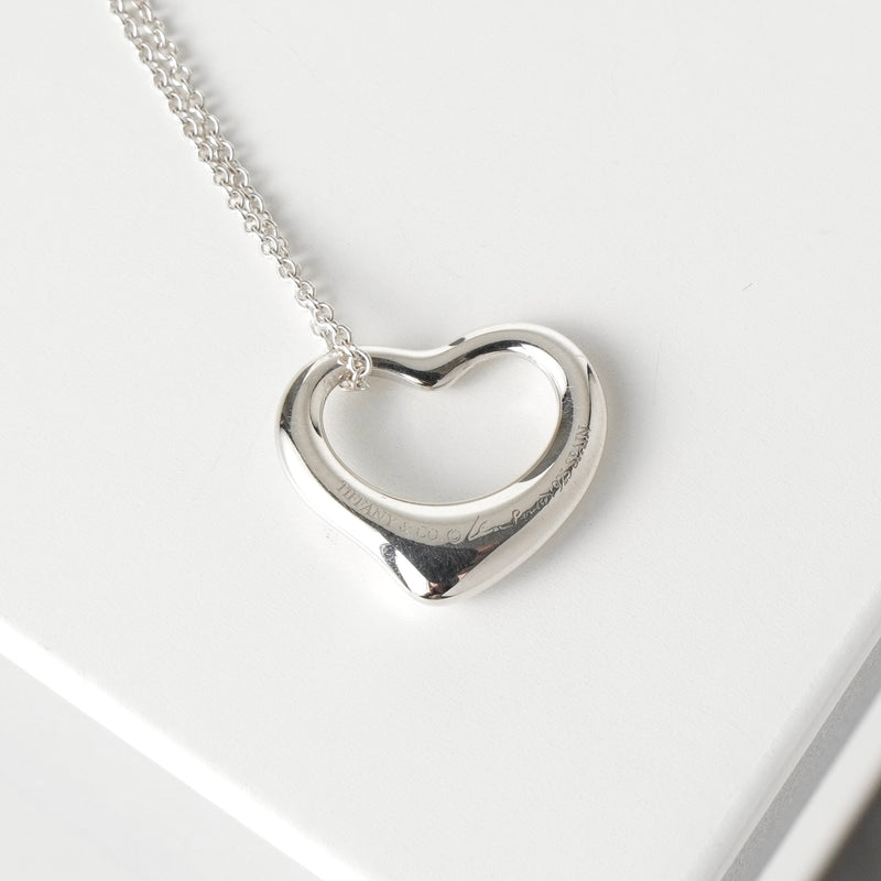 ティファニー オープンハート ネックレス シルバー925