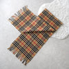 80's〜90's｜Nova Check Cashmere Muffler｜Made in England