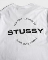 City Circle S/S Tee ステューシー Tシャツ ホワイト L メンズ