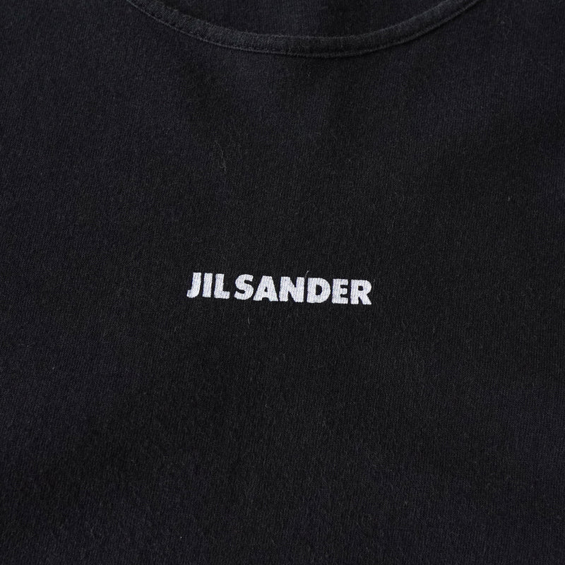 ジルサンダー ロゴ Tシャツ ブラック