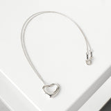 ティファニー オープンハート ネックレス シルバー925