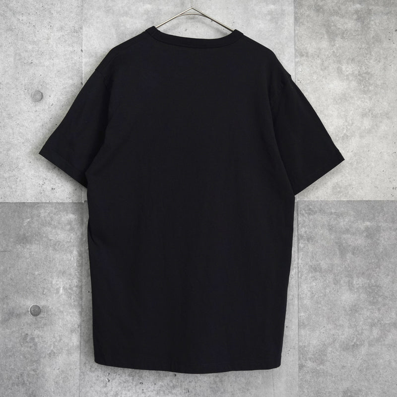 メゾン キツネ カレッジロゴ Tシャツ ブラック