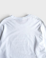 Italic Collage Longsleeve Tee ステューシー 長袖Tシャツ ロンT ホワイト L メンズ