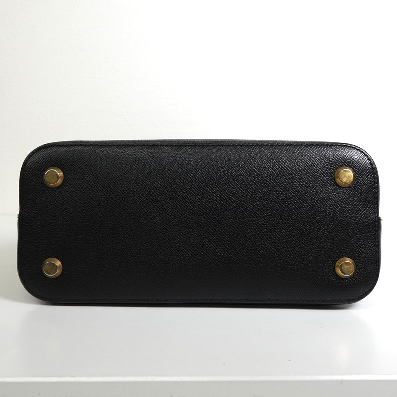 バレンシアガ ヴィル レザー 2way ハンドバッグ ショルダーバッグ ブラック