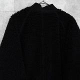 ザ ノースフェイス リバーシブル ロゴ刺繍 ロング丈 キルティングコート ボアコート カーキ / ブラック