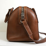 カルティエ マルチェロ レザー 2way ハンドバッグ ショルダーバッグ ブラウン