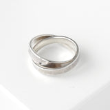 ティファニー 1837 ナロー ダブル シルバー925 指輪 リング 10.5号