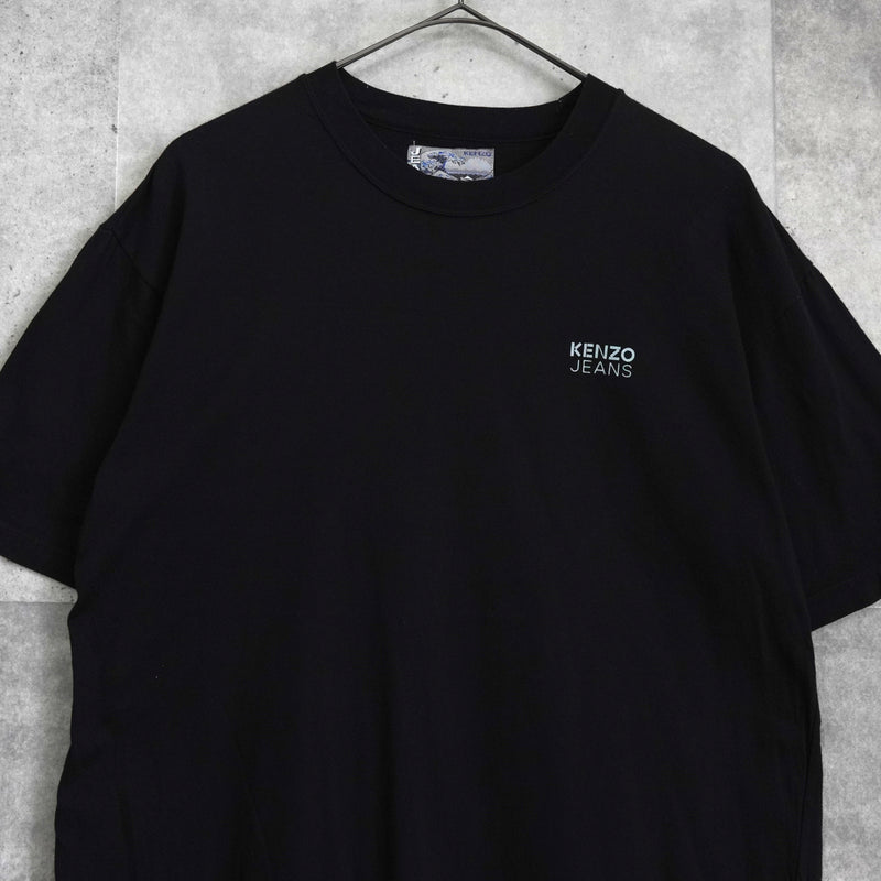 ケンゾー 1990's ヴィンテージ ロゴ Tシャツ ブラック