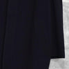 イヴ サンローラン ヴィンテージ ウールコート ステンカラーコート ネイビー