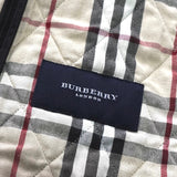 バーバリー ロンドン ノバチェック裏地 キルティングジャケット レディース ブラック