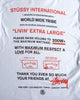 Maximum Respect ステューシー Tシャツ ホワイト L メンズ