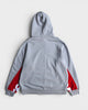 Cropped Panels Hooded Sweatshirt シュプリーム フーディー パーカー グレー L メンズ