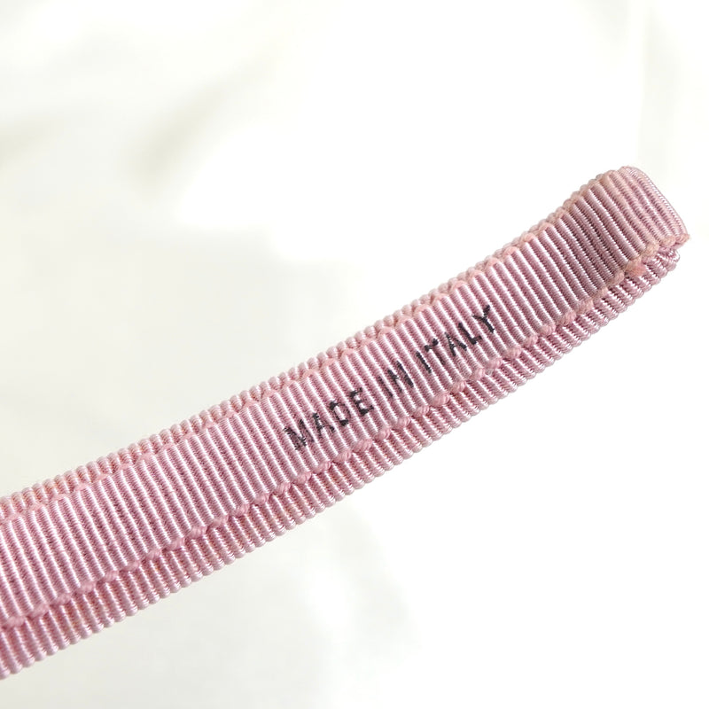 サルバトーレ フェラガモ ヴァラ リボン カチューシャ ピンク