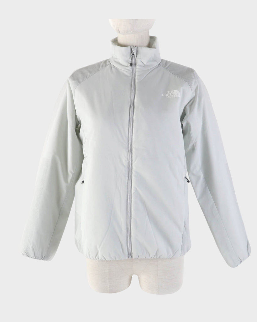 ザ・ノースフェイス Nentrix Jacket ポケッタブル仕様 中綿入り ジャケット ライトグレー S レディース