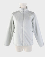 ザ・ノースフェイス Nentrix Jacket ポケッタブル仕様 中綿入り ジャケット ライトグレー S レディース