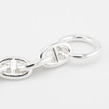 エルメス シェーヌダンクル シルバー925 ブレスレット PM 18コマ 新品仕上げ