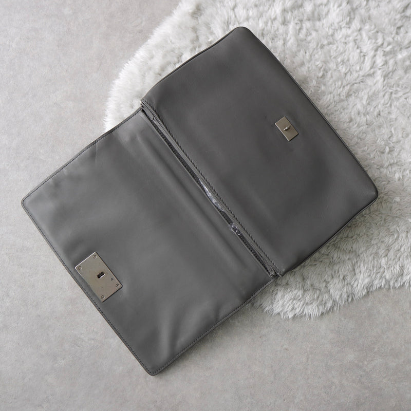 Leather Chain Shoulder Bag - NEWSED
